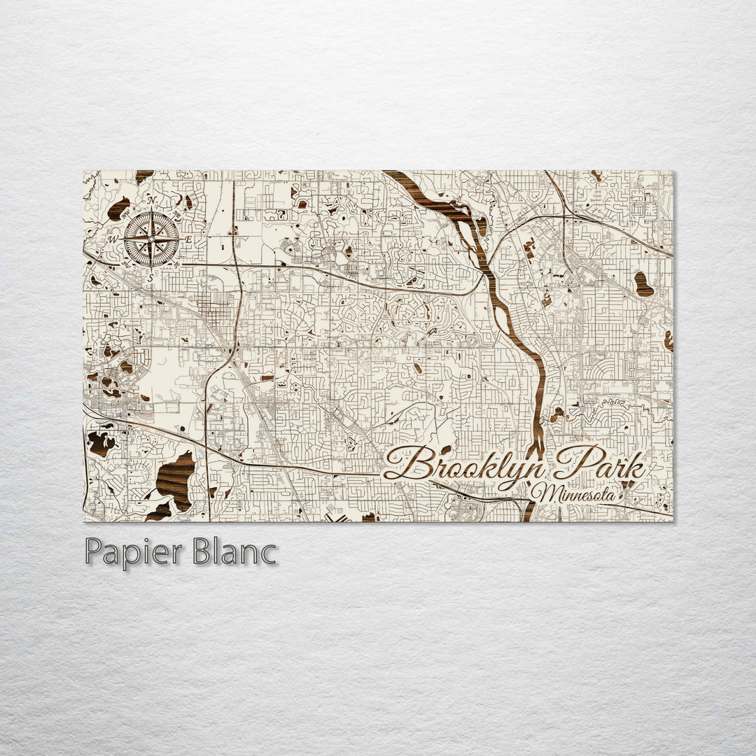 Brooklyn Park, Minnesota Street Map