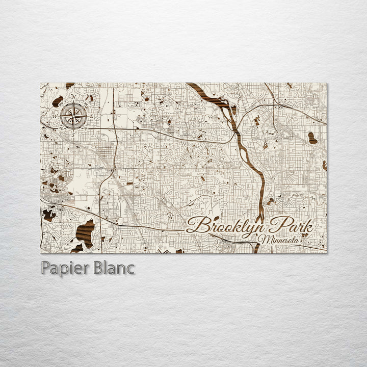 Brooklyn Park, Minnesota Street Map