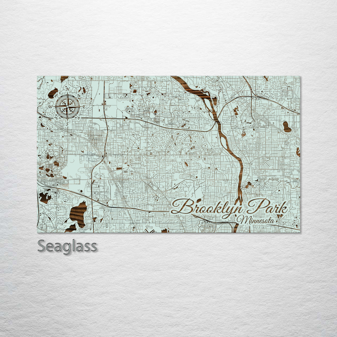 Brooklyn Park, Minnesota Street Map