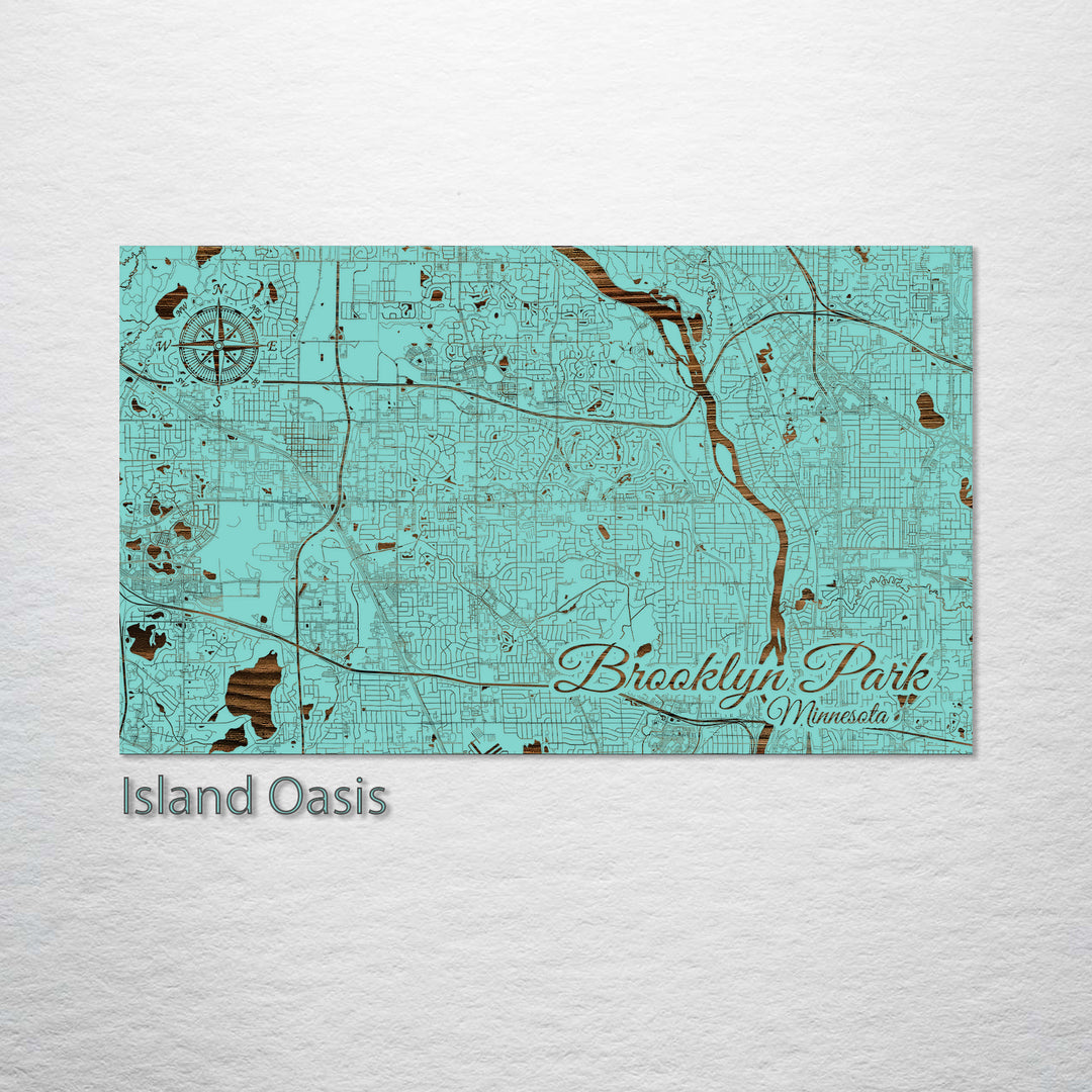 Brooklyn Park, Minnesota Street Map