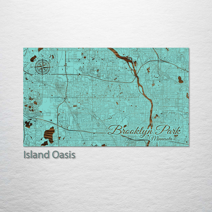 Brooklyn Park, Minnesota Street Map