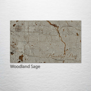 Brooklyn Park, Minnesota Street Map