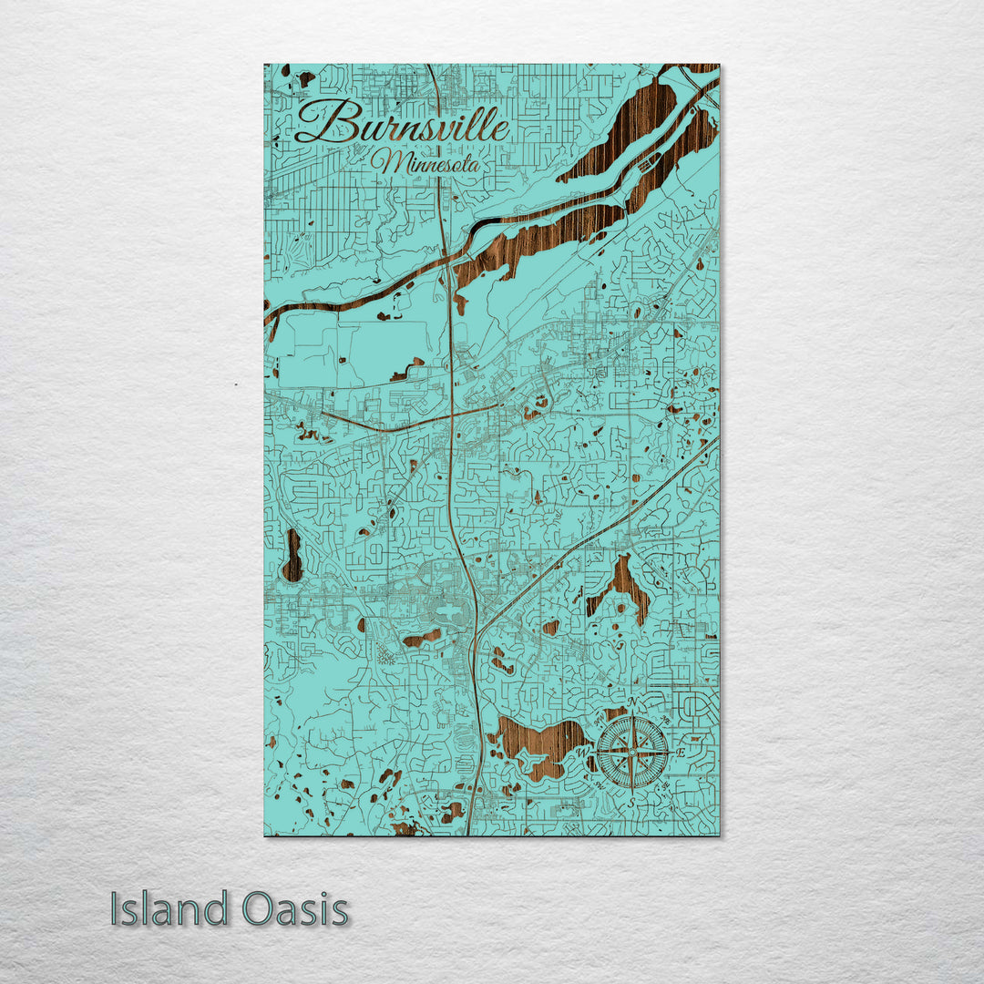 Burnsville, Minnesota Street Map