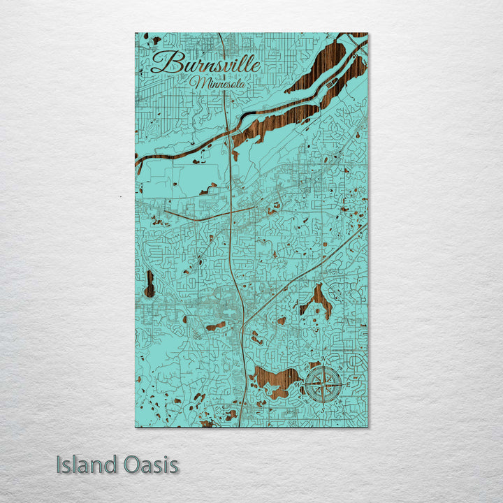 Burnsville, Minnesota Street Map