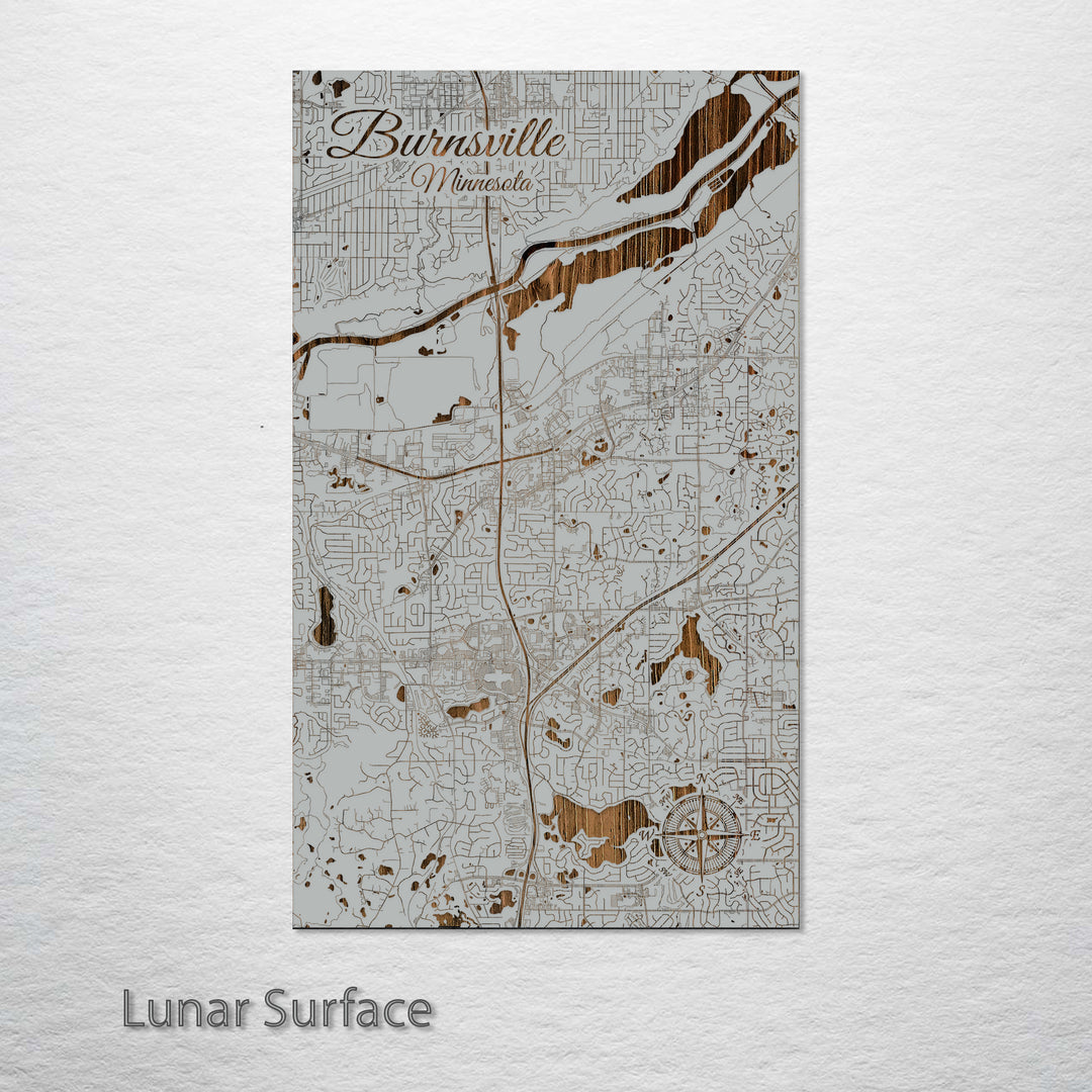 Burnsville, Minnesota Street Map