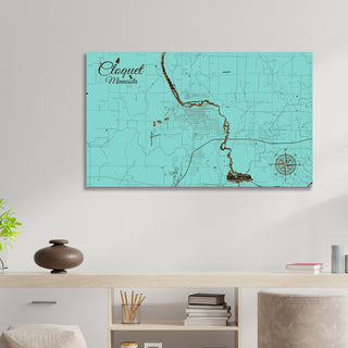 Cloquet, Minnesota Street Map