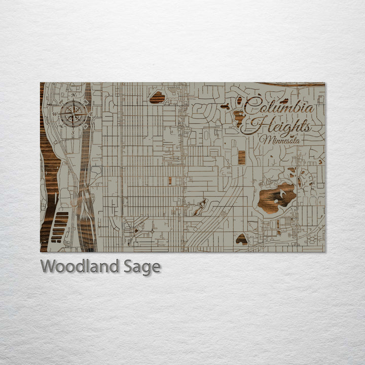 Columbia Heights, Minnesota Street Map