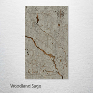 Coon Rapids, Minnesota Street Map