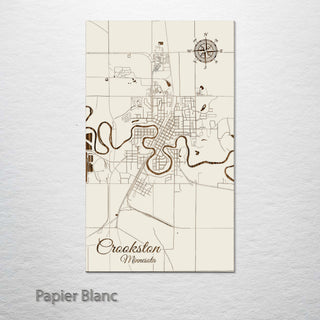 Crookston, Minnesota Street Map