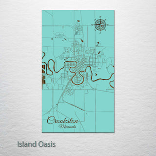 Crookston, Minnesota Street Map