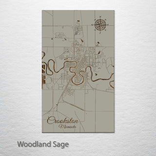 Crookston, Minnesota Street Map
