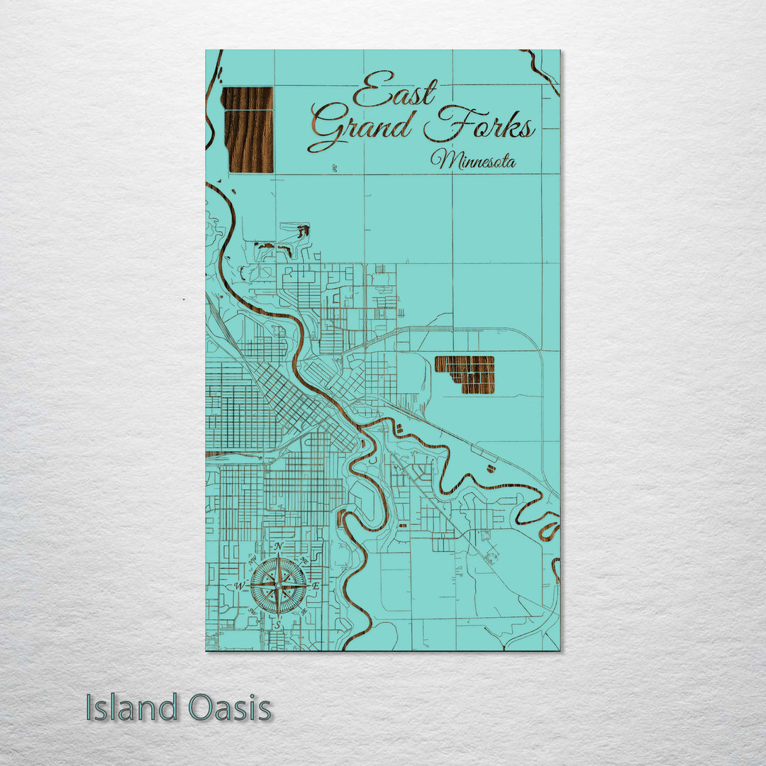 East Grand Forks, Minnesota Street Map