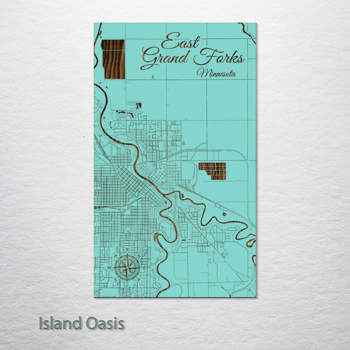 East Grand Forks, Minnesota Street Map