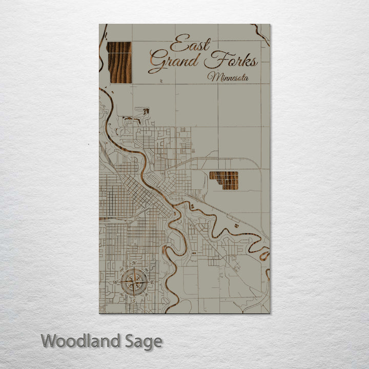 East Grand Forks, Minnesota Street Map