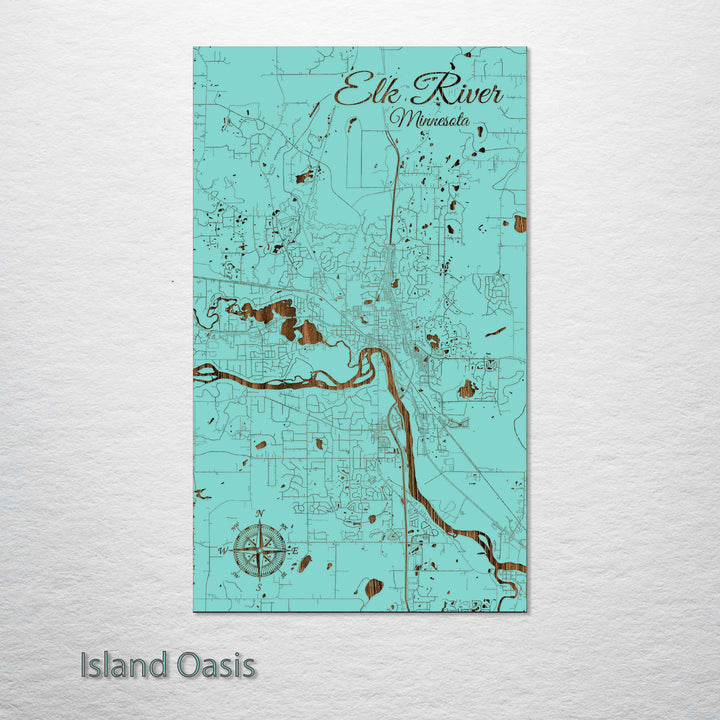 Elk River, Minnesota Street Map