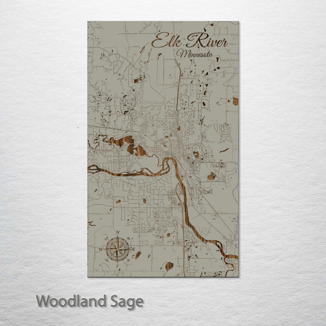 Elk River, Minnesota Street Map