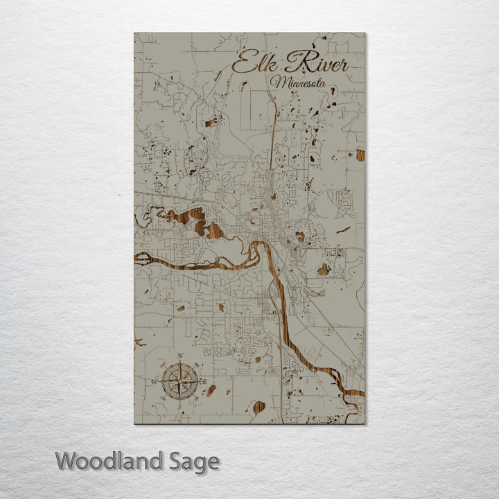 Elk River, Minnesota Street Map