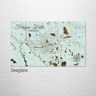 Fergus Falls, Minnesota Street Map