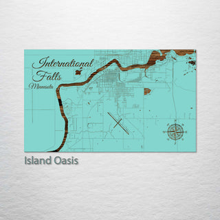 International Falls, Minnesota Street Map