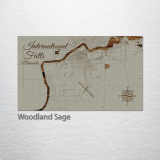 International Falls, Minnesota Street Map