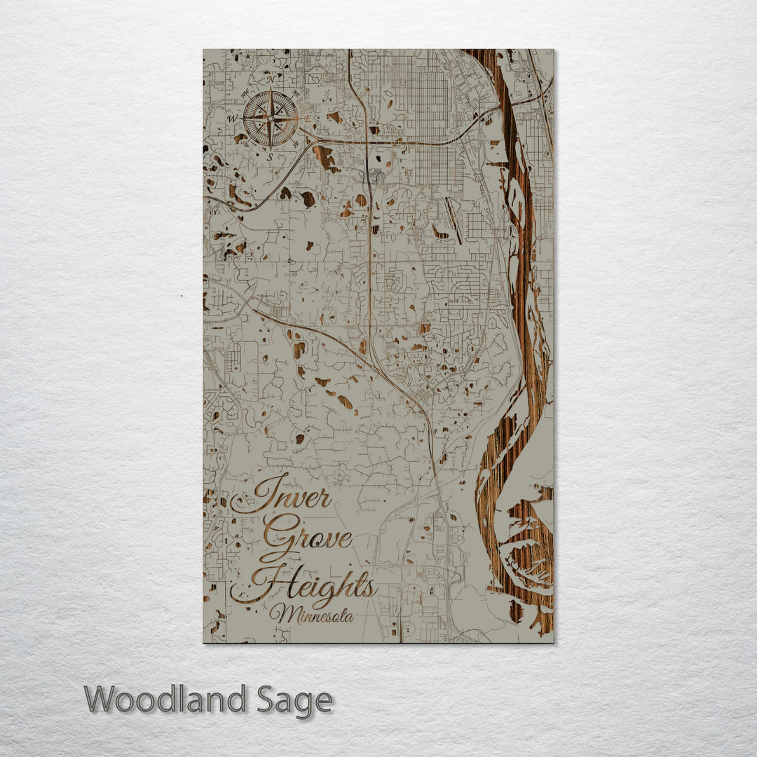 Inver Grove Heights, Minnesota Street Map