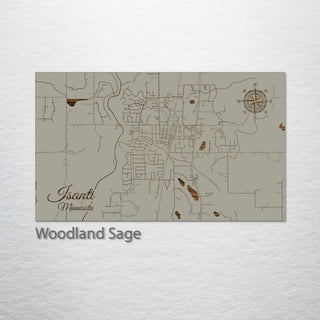 Isanti, Minnesota Street Map