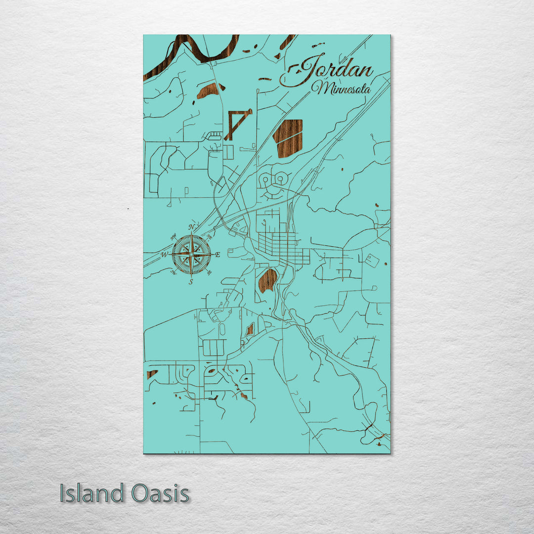 Jordan, Minnesota Street Map