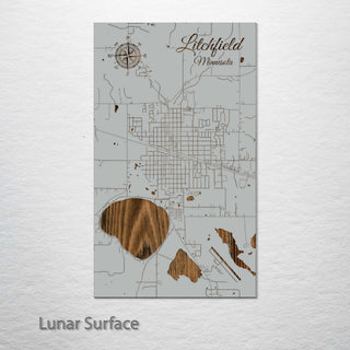 Litchfield, Minnesota Street Map