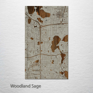 Little Canada, Minnesota Street Map
