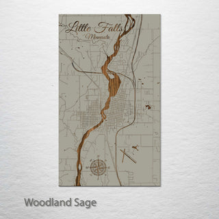 Little Falls, Minnesota Street Map