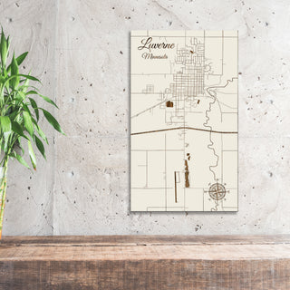 Luverne, Minnesota Street Map
