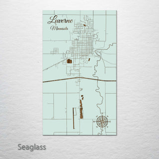 Luverne, Minnesota Street Map