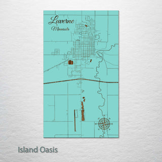 Luverne, Minnesota Street Map