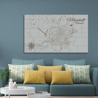 Marshall, Minnesota Street Map