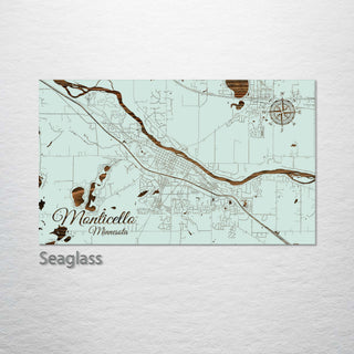 Monticello, Minnesota Street Map