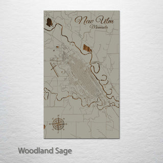 New Ulm, Minnesota Street Map