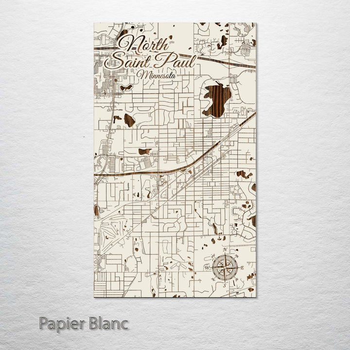 North St. Paul, Minnesota Street Map