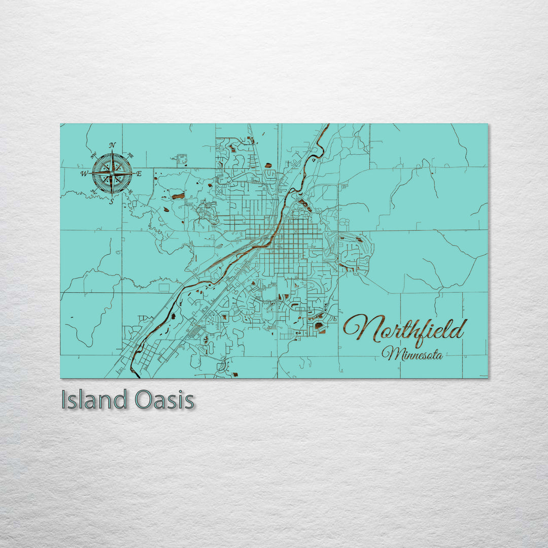 Northfield, Minnesota Street Map