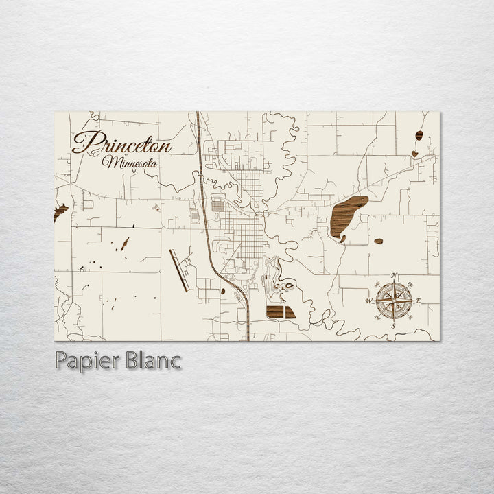 Princeton, Minnesota Street Map