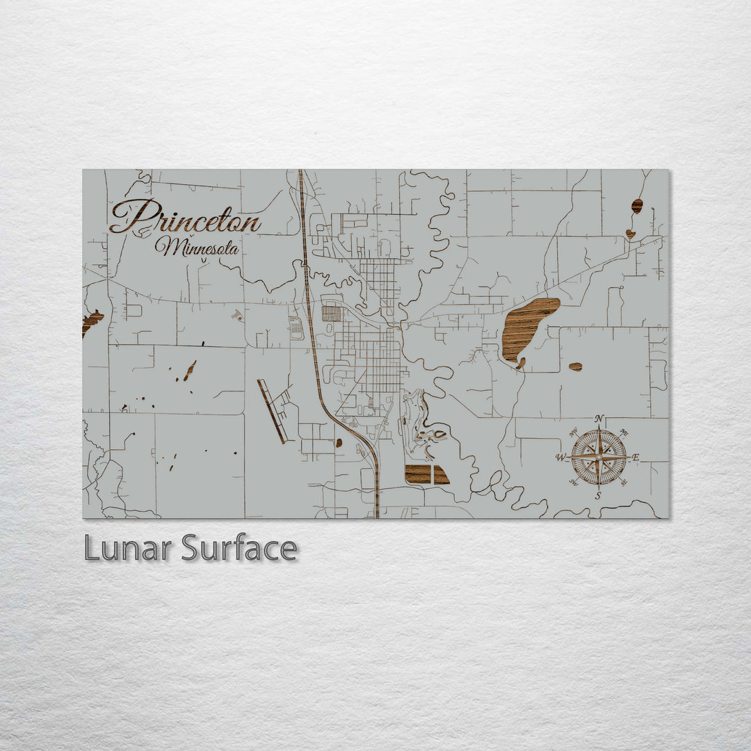 Princeton, Minnesota Street Map