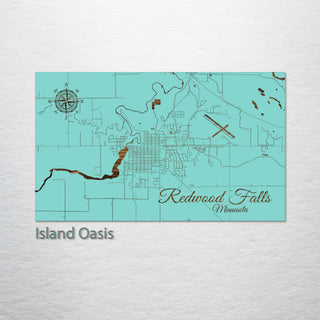 Redwood Falls, Minnesota Street Map