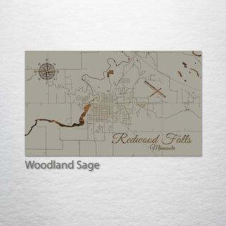 Redwood Falls, Minnesota Street Map