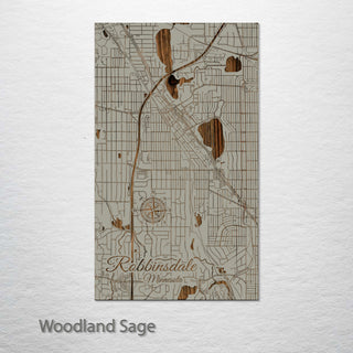 Robbinsdale, Minnesota Street Map