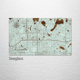 Roseville, Minnesota Street Map
