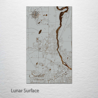 Sartell, Minnesota Street Map