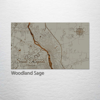Sauk Rapids, Minnesota Street Map