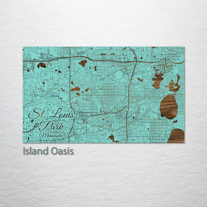 St.Louis Park, Minnesota Street Map