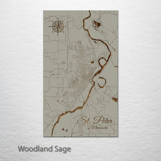 St. Peter, Minnesota Street Map