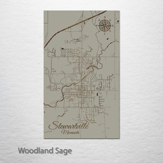 Stewartville, Minnesota Street Map