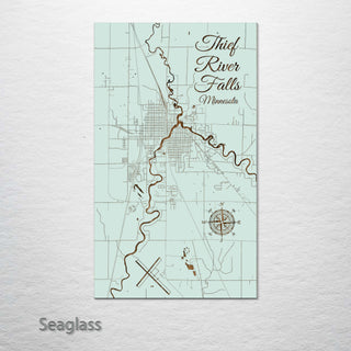 Thief River Falls, Minnesota Street Map